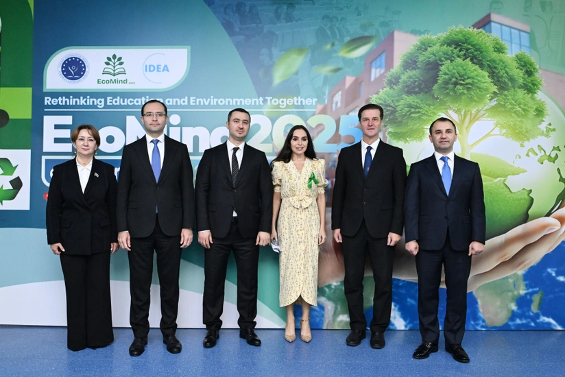 Leyla Əliyeva EcoMind 2025 konfransında iştirak edib