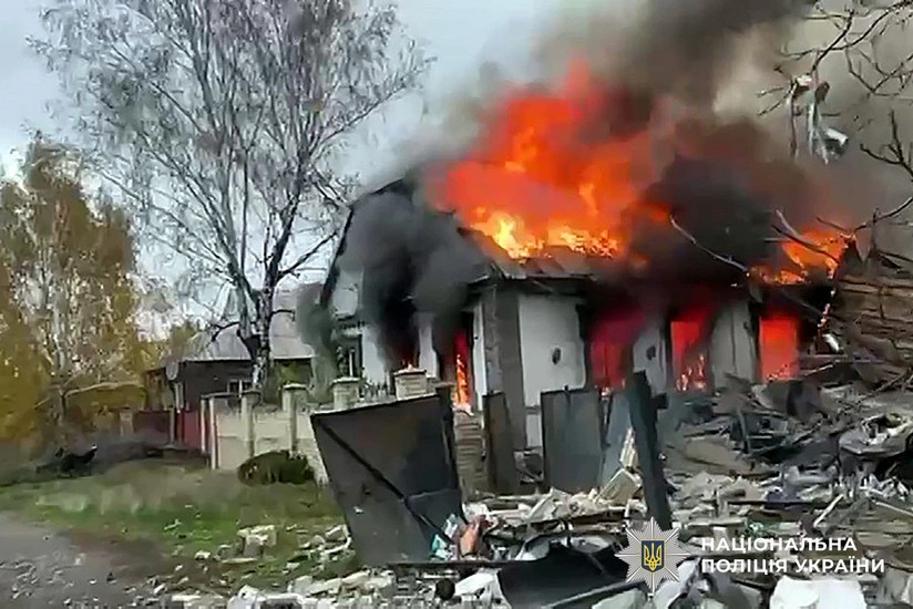 Rusiyanın Donetskə zərbələri nəticəsində beş nəfər həlak olub, vilayət elektriksiz qalıb
