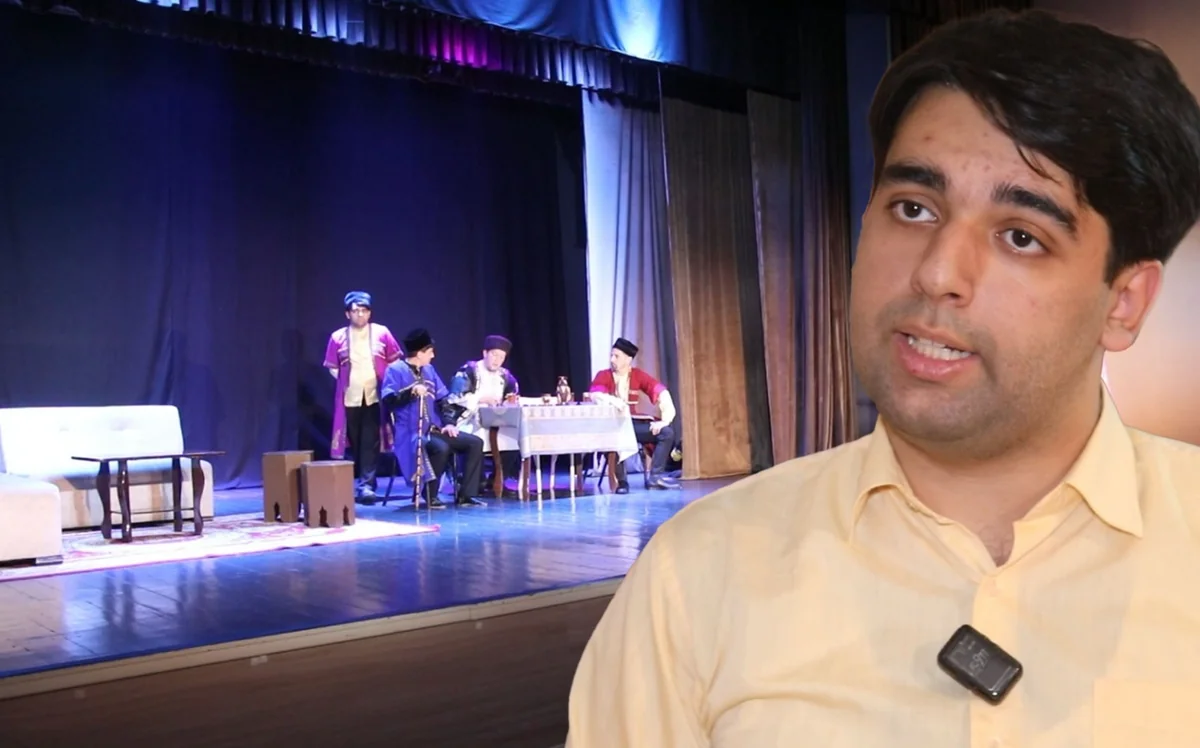 18 yaşlı teatr direktoru: Daha çox öz yazdığım əsərləri səhnələşdirirəm - VİDEO