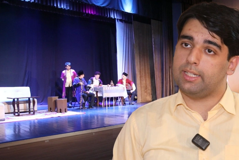 18 yaşlı teatr direktoru: Daha çox öz yazdığım əsərləri səhnələşdirirəm - VİDEO