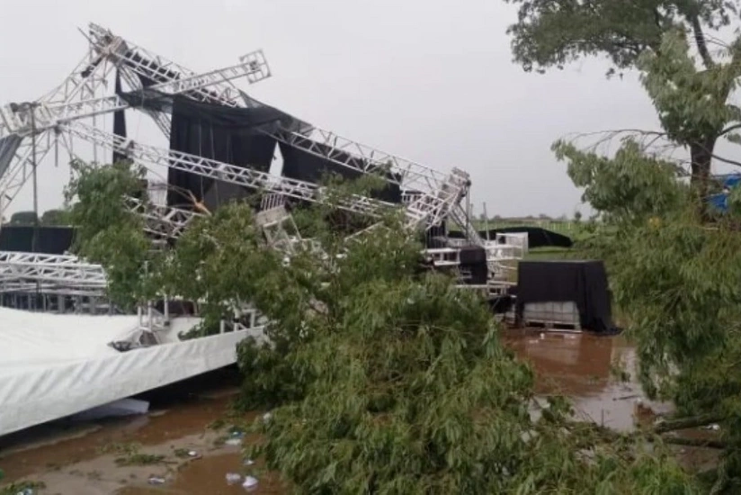 В Сан-Паулу при обрушении металлической конструкции пострадали почти 60 человек