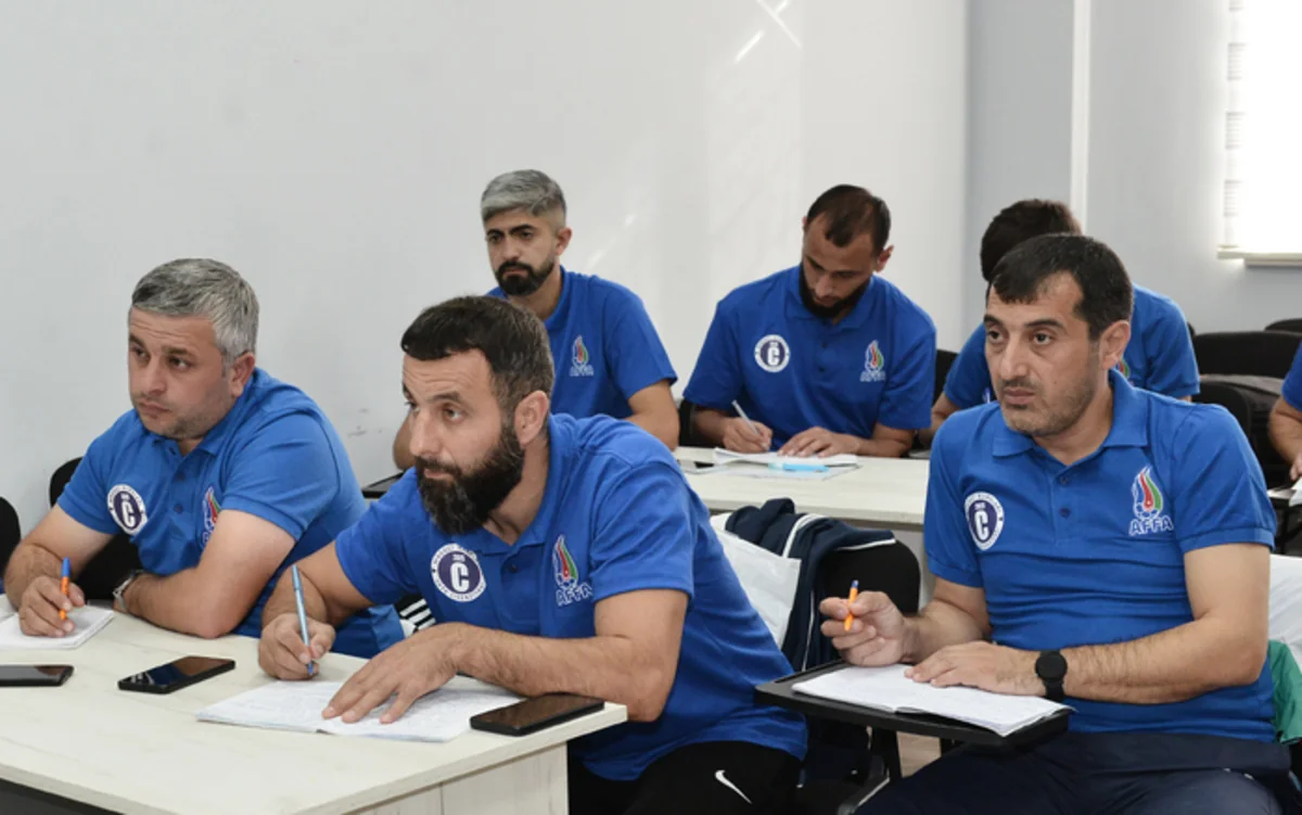 Gəncədə keçirilən UEFA C kateqoriyalı məşqçi kursunun II mərhələsi başa çatıb