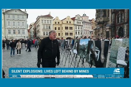 AnewZ airs special report on danger of landmines and lives they live behind