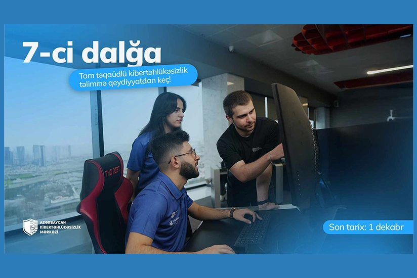 Azərbaycan Kibertəhlükəsizlik Mərkəzinin yeni təlim proqramına qeydiyyat başladı