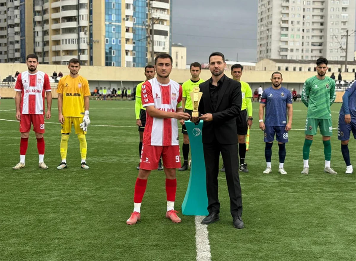 Azərbaycan II Liqasında ötən ayın ən yaxşı qolunun müəllifi mükafatlandırılıb