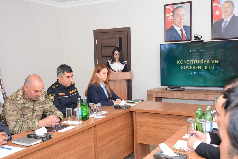 Kəlbəcərdə Konstitusiya və Suverenlik İli çərçivəsində dəyirmi masa keçirilib