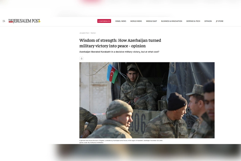 The Jerusalem Post: Победа Азербайджана во II Карабахской войне укрепила его позиции в мире