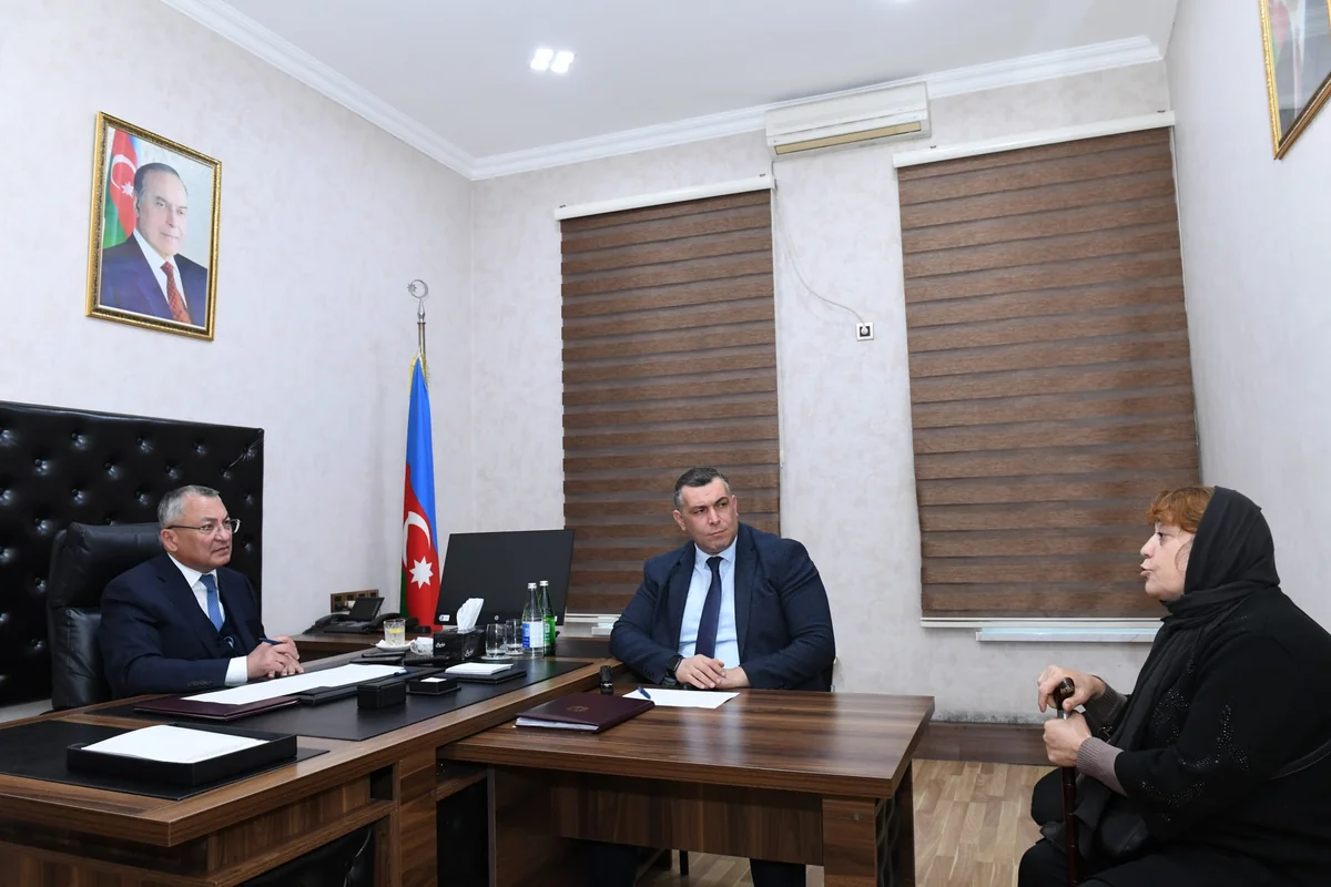 Qaçqınkom sədri vətəndaş qəbulu keçirib