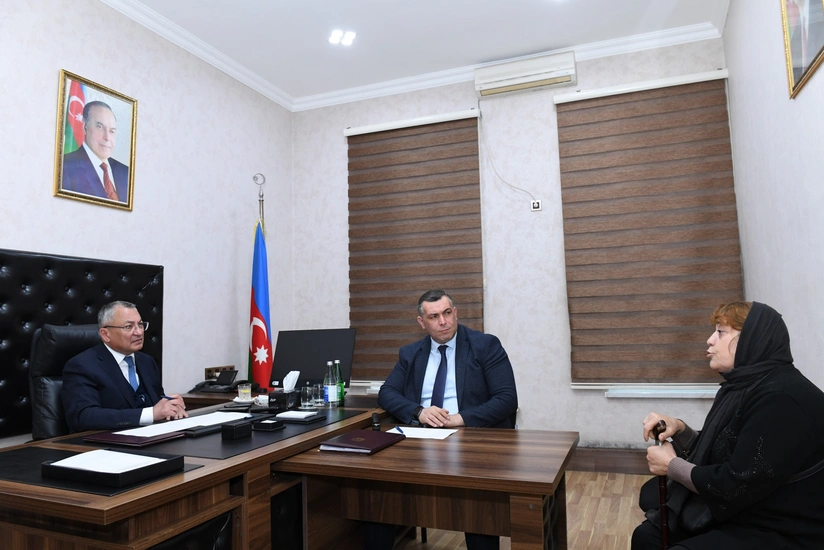 Qaçqınkom sədri vətəndaş qəbulu keçirib