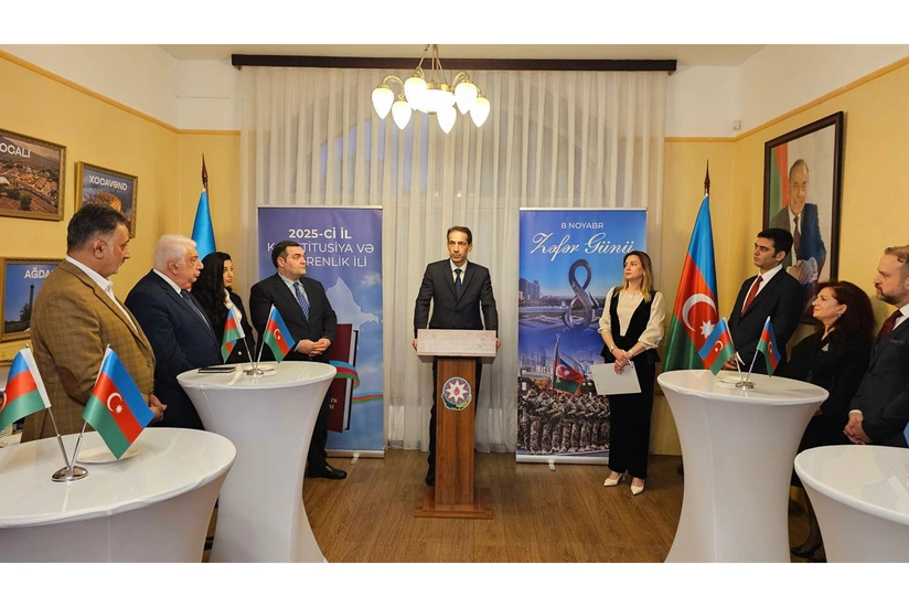 В Санкт-Петербурге отметили пятую годовщину Дня Победы Азербайджана