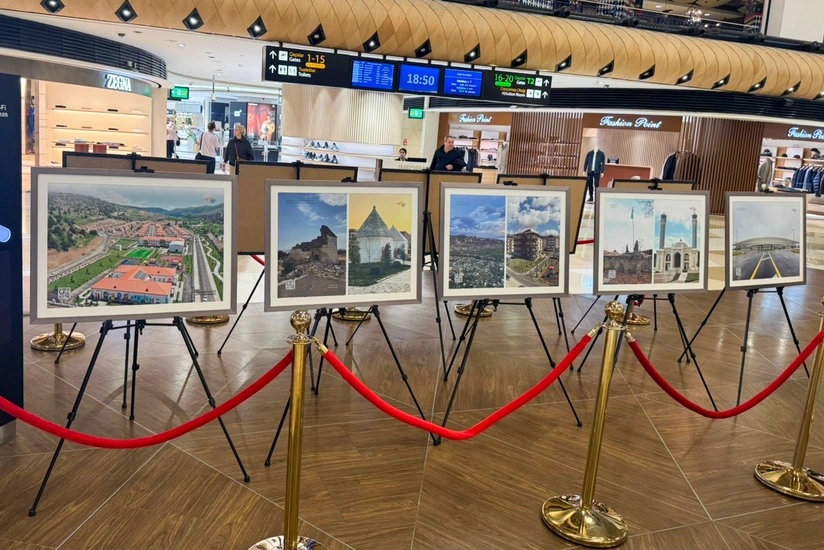 Bakı aeroportunda Qarabağın Dirçəlişi: Azərbaycan İntibahının Hekayəsi fotosərgisi açılıb