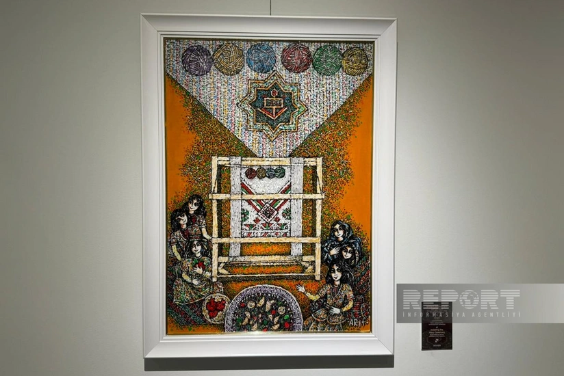 Bolnisidə Xalq rəssamı Arif Hüseynovun fərdi sərgisi açılıb