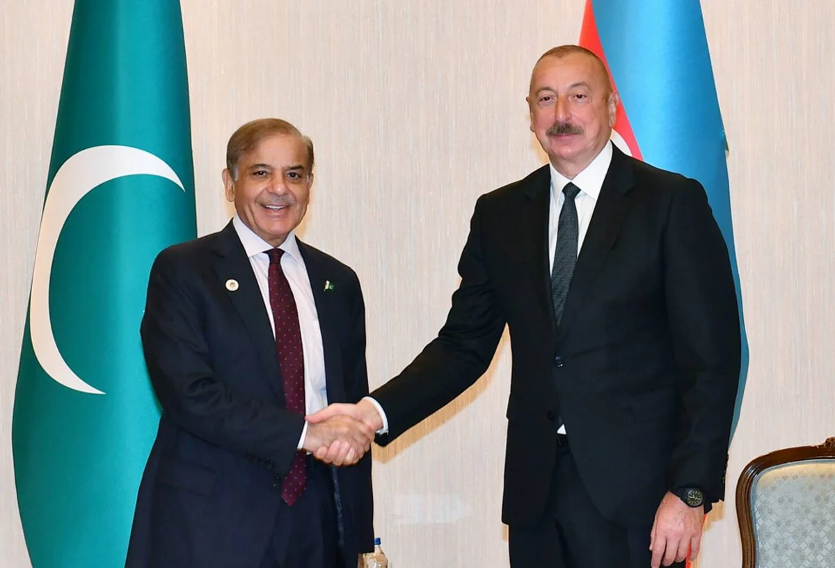 Pakistani PM Shehbaz Sharif congratulates Azerbaijani President Ilham Aliyev