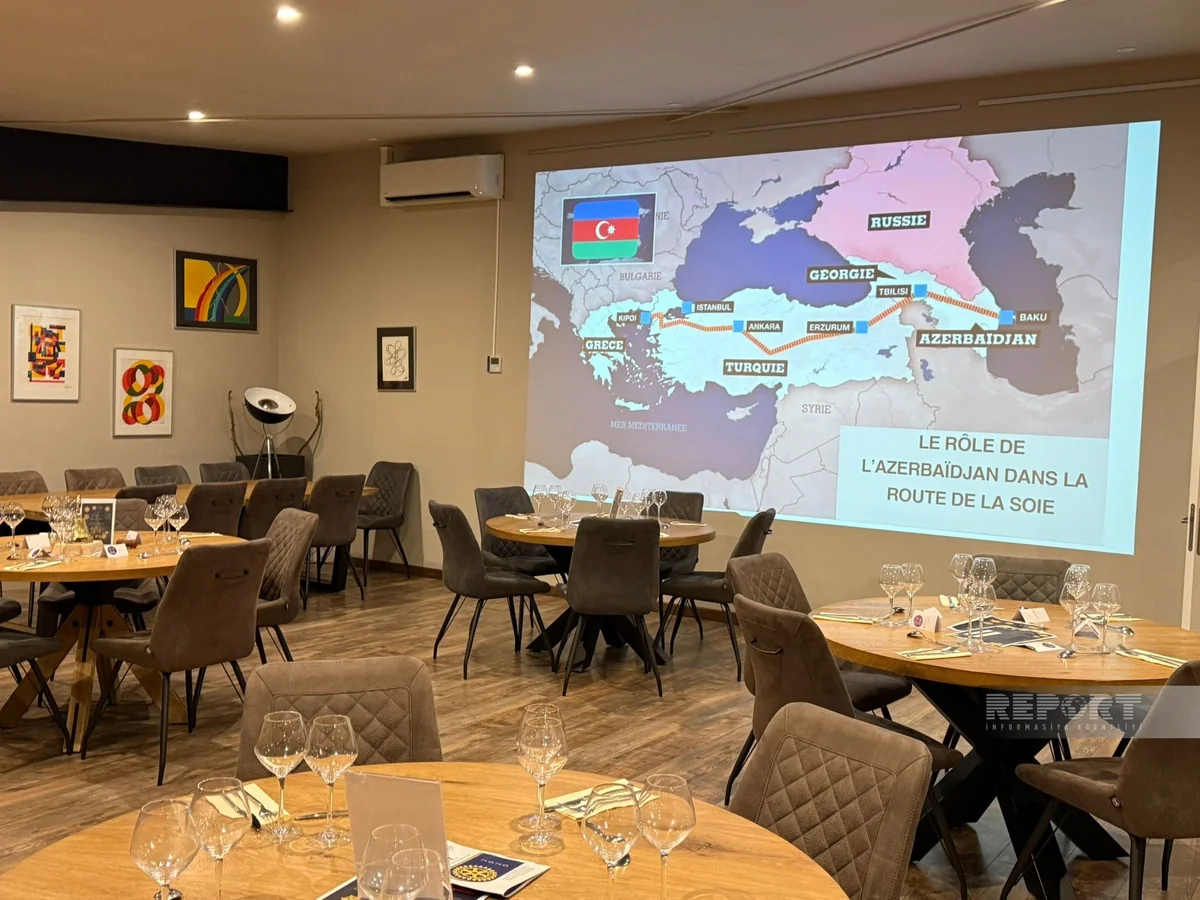 Azerbaijan's role on ancient and modern Silk Road discussed in France