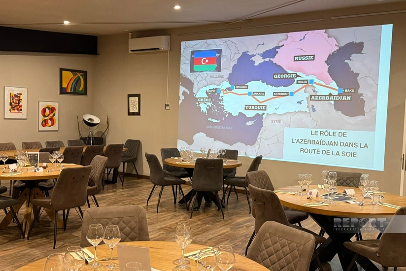 Fransada Azərbaycanın qədim və müasir İpək Yolunda rolu müzakirə olunub