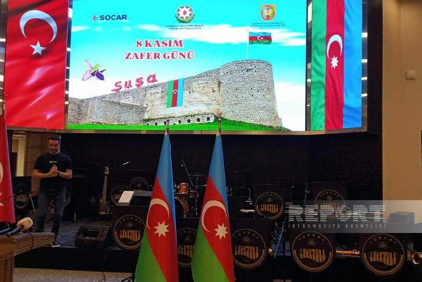 Ankarada Azərbaycanın Zəfər Gününə həsr olunmuş təntənəli tədbir keçirilib