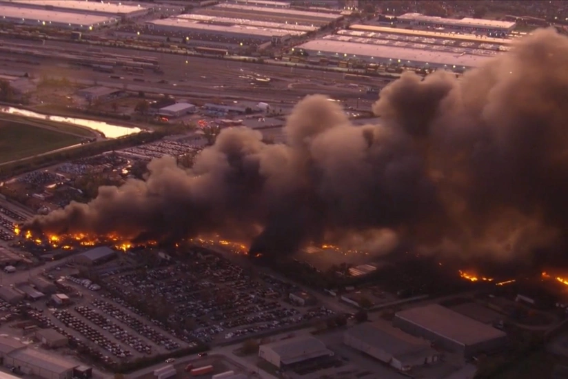 В США потерпел крушение грузовой самолет