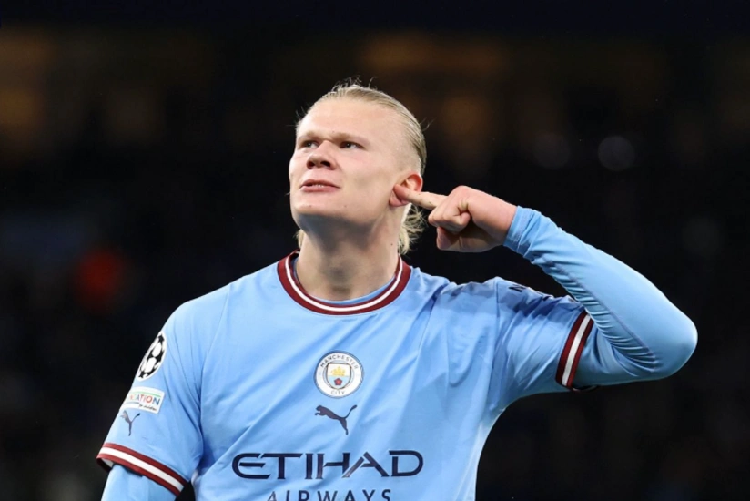 Erlinq Holann Çempionlar Liqasında rekorda imza atıb