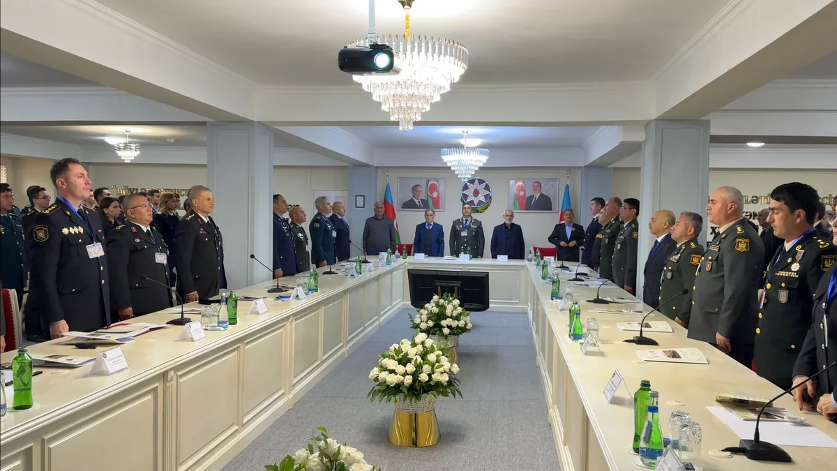Daxili Qoşunların Hərbi İnstitutunda Zəfər tarixi elmi-nəzəri konfransı keçirilib