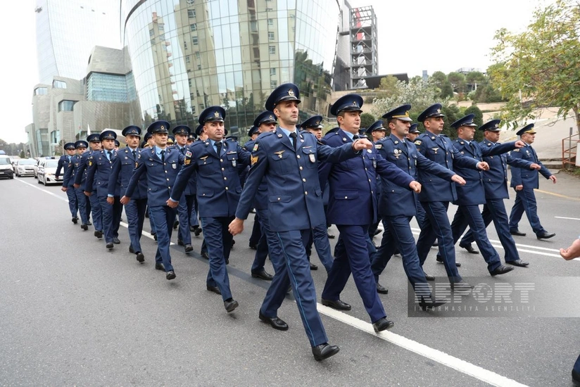 В Баку проходит марш Победы