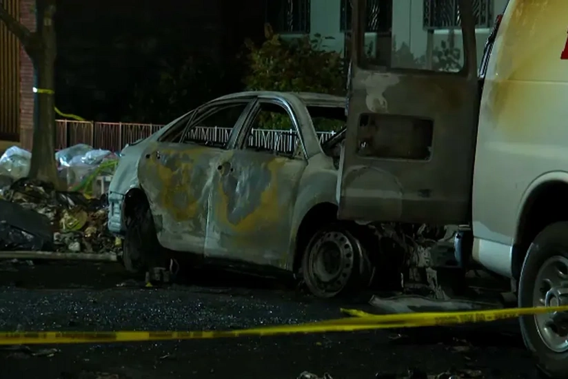 В Нью-Йорке взорвался загоревшийся автомобиль, семь пожарных ранены