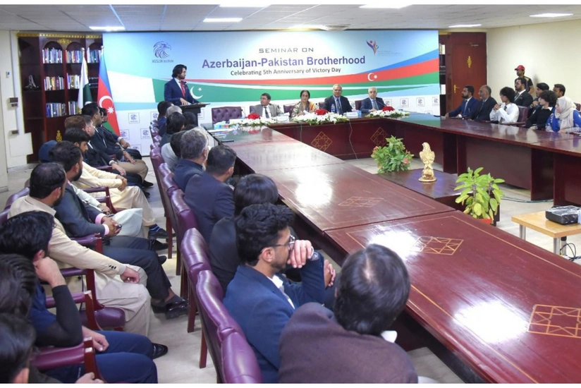 İslamabadda Azərbaycan-Pakistan münasibətləri və Zəfər Gününə həsr olunan konfrans keçirilib