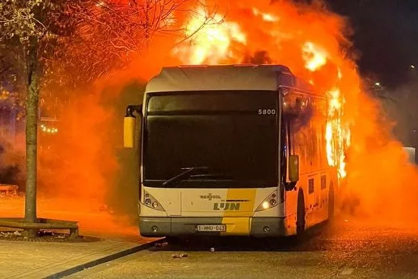 Brüggedə Barselonanın azarkeşlərinin olduğu avtobusu yandıran şəxs həbs edilib