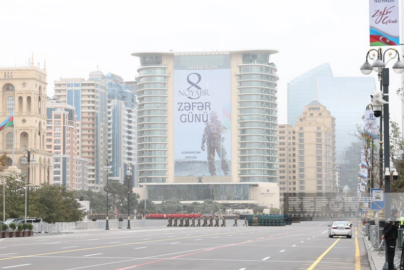 В Баку состоялась генеральная репетиция парада Победы