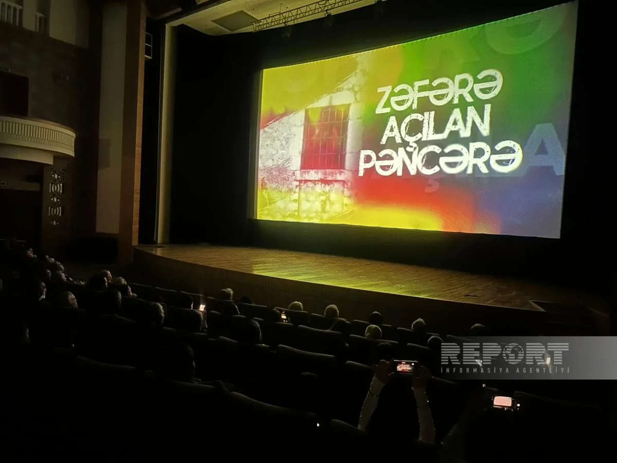 Zəfərə açılan pəncərə bədii-sənədli filminin təqdimatı keçirilib