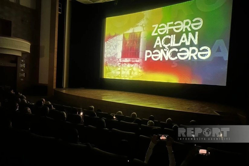 Zəfərə açılan pəncərə bədii-sənədli filminin təqdimatı keçirilib