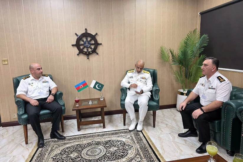 Azərbaycanla Pakistanın hərbi dəniz qüvvələri arasında fikir mübadiləsi aparılıb