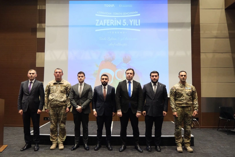 İstanbulda Azərbaycan-Türkiyə gənclərinin Zəfərin 5 ili forumu keçirilib