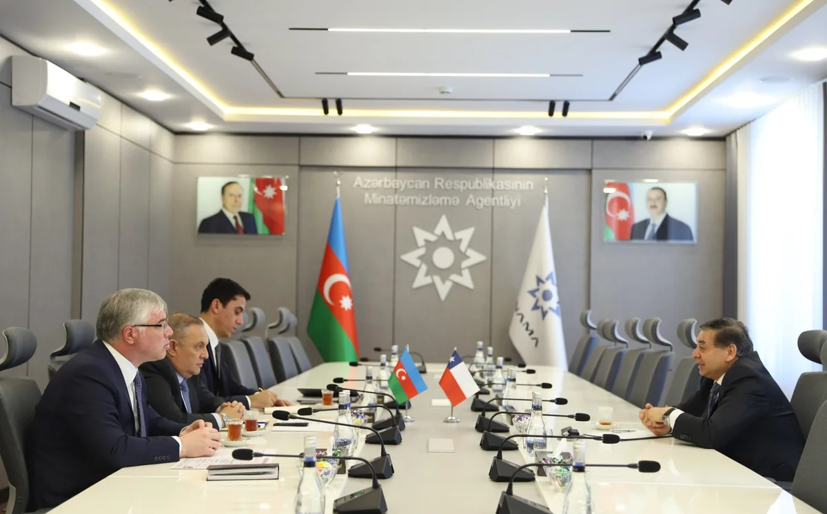 Azerbaijan Mine Action Agency, Chilean diplomat mull cooperation in demining