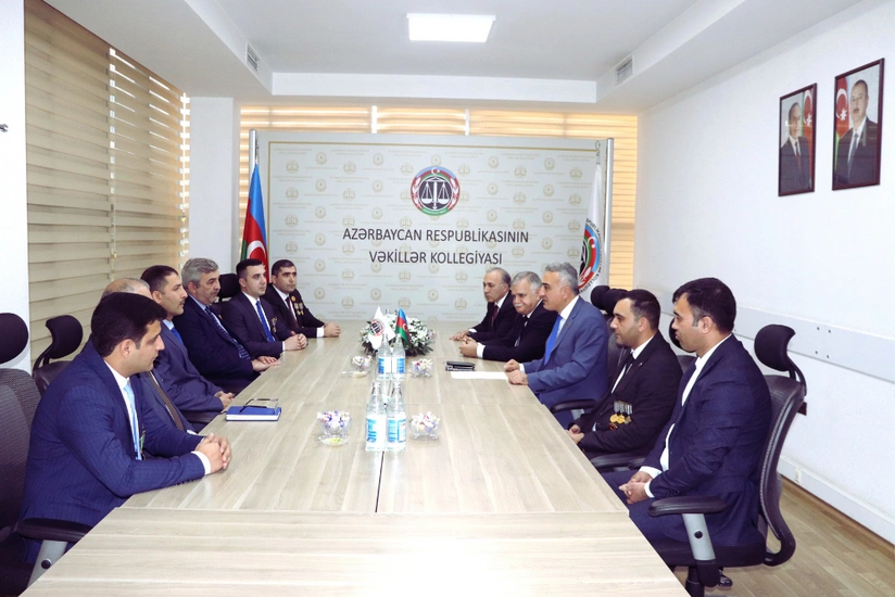 Anar Bağırov Vətən müharibəsi iştirakçısı olan vəkillərlə görüşüb