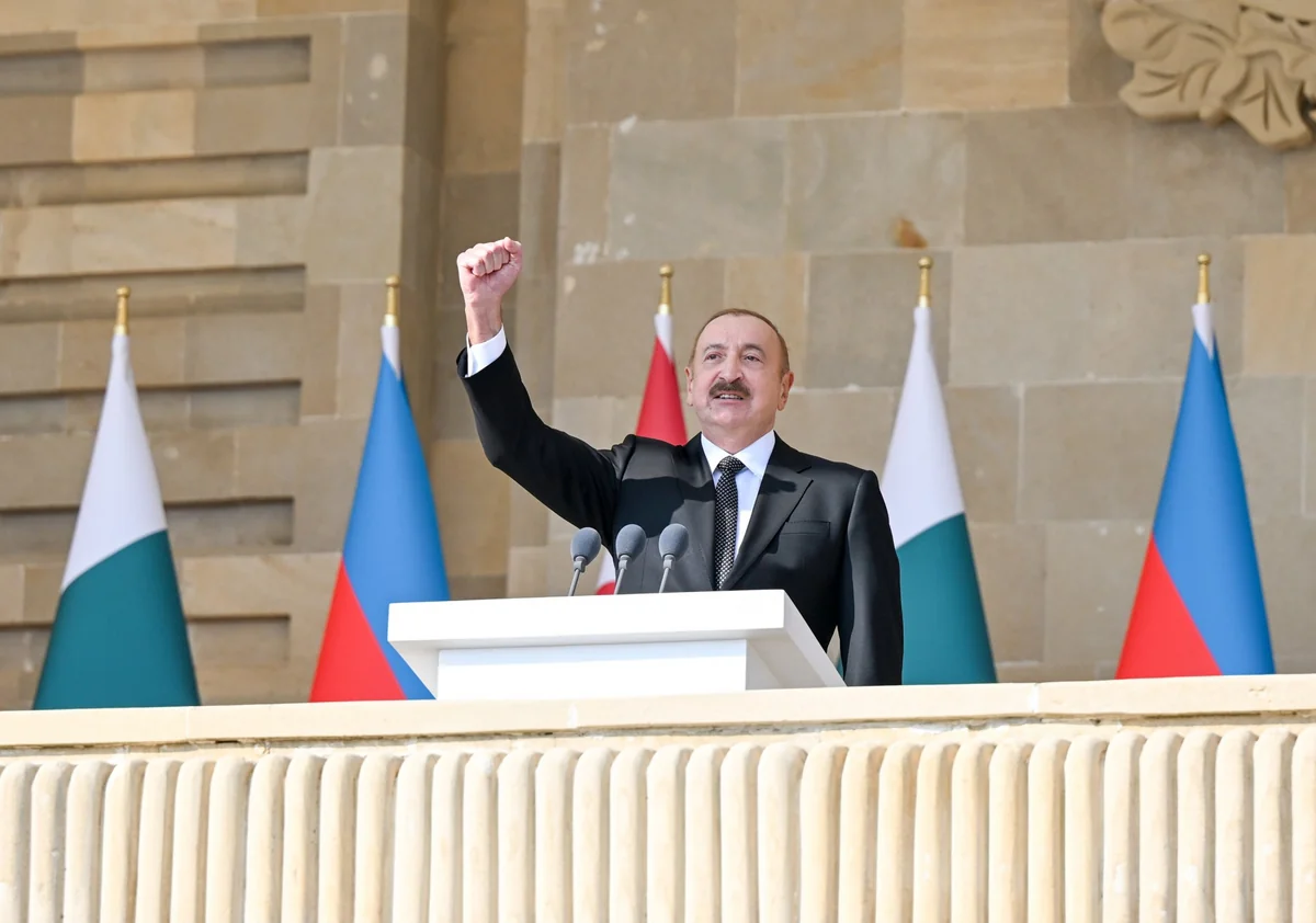 Azərbaycan lideri: Ərazi bütövlüyümüzü, tarixi ədaləti, beynəlxalq hüququ və milli ləyaqətimizi özümüz bərpa etdik