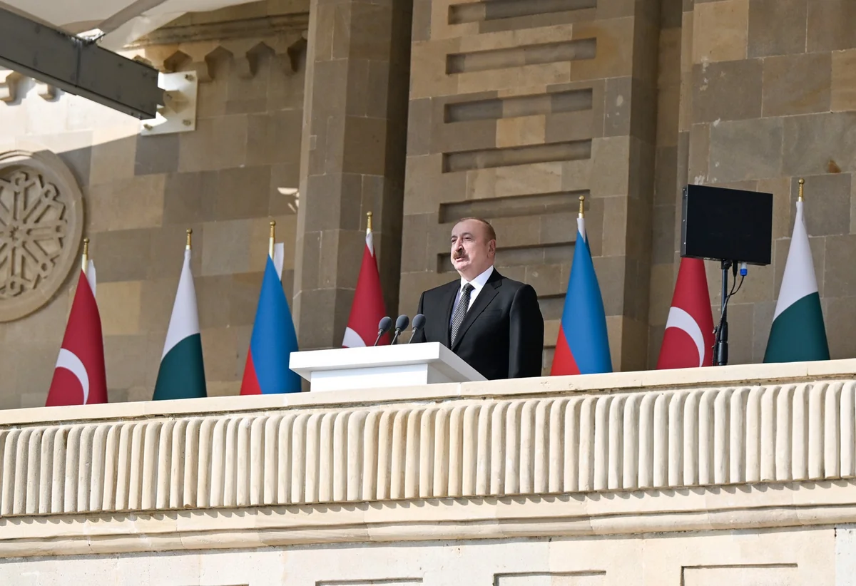 Президент Азербайджана: Строительство армии всегда оставалось приоритетом