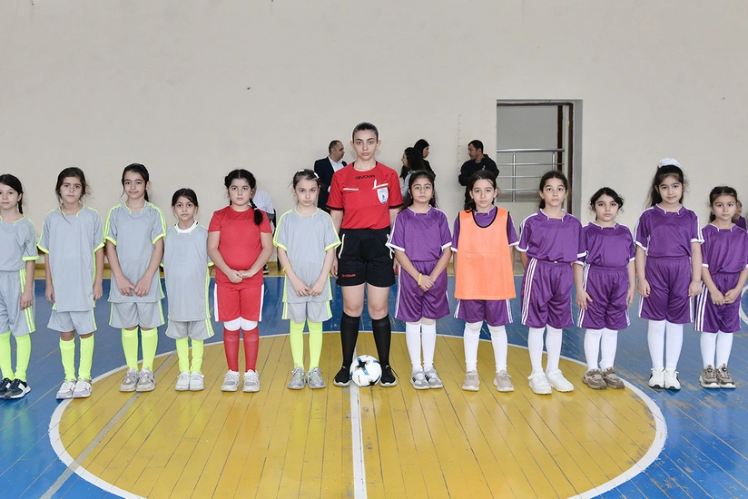 Bakıda UEFA-nın dəstəyi ilə təşkil olunan Məktəbli Qızlar turnirinə start verilib