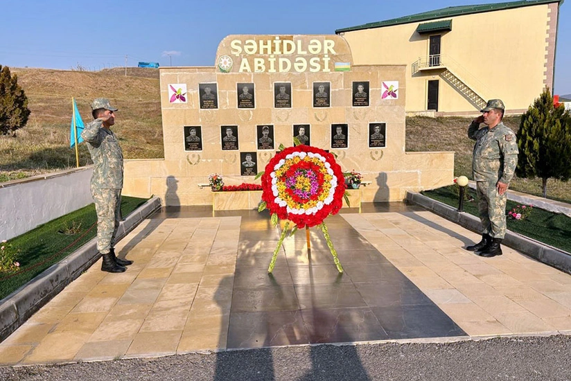 Azərbaycan Ordusunda Zəfərin beşinci ildönümü qeyd edilib