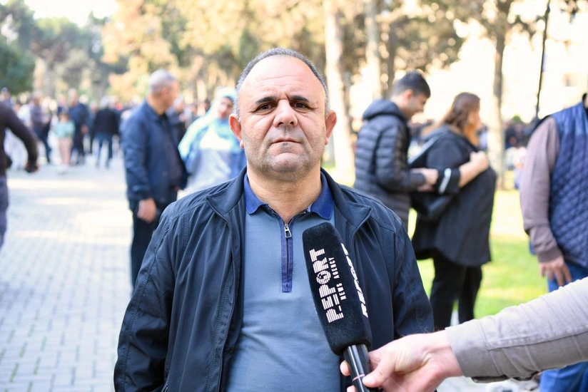 Füzuli sakini: Səhər saat 6-dan ayaq üstdəyəm, sevincdən gözümə yuxu getməyib