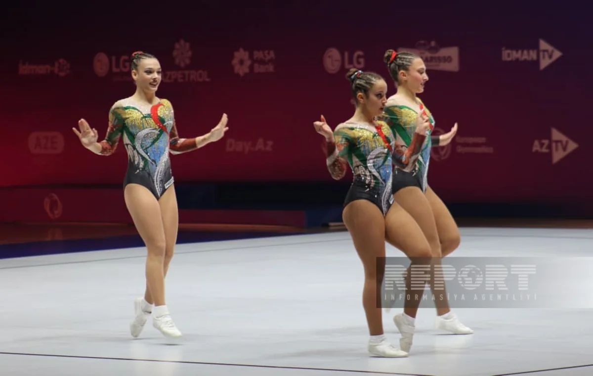 Gəncədə Aerobika gimnastikası üzrə Avropa çempionatının açılış mərasimi olub - YENİLƏNİB
