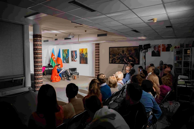 Praqada Azərbaycanın Zəfər Günü münasibətilə xatirə gecəsi keçirilib