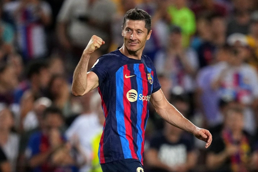 Levandovski Barselonadakı qolların sayına görə Neymarı geridə qoyub