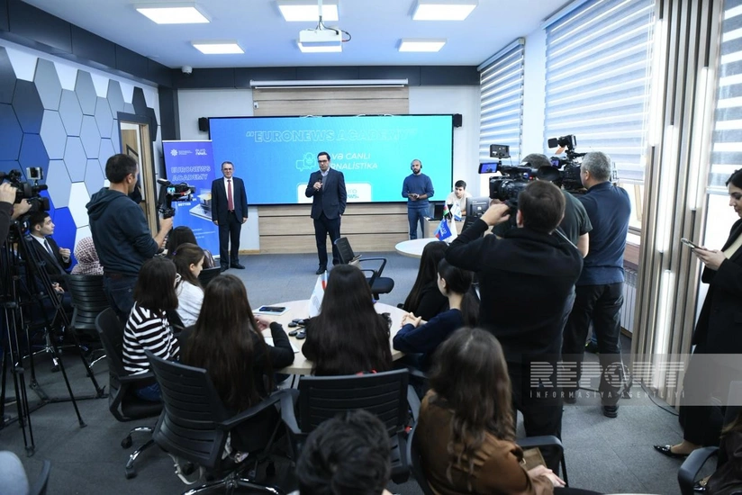 Bakıda Euronews Academy təlim proqramının açılış mərasimi olub