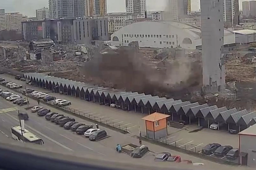 В России при  демонтаже горнолыжного комплекса пострадали 2 человека