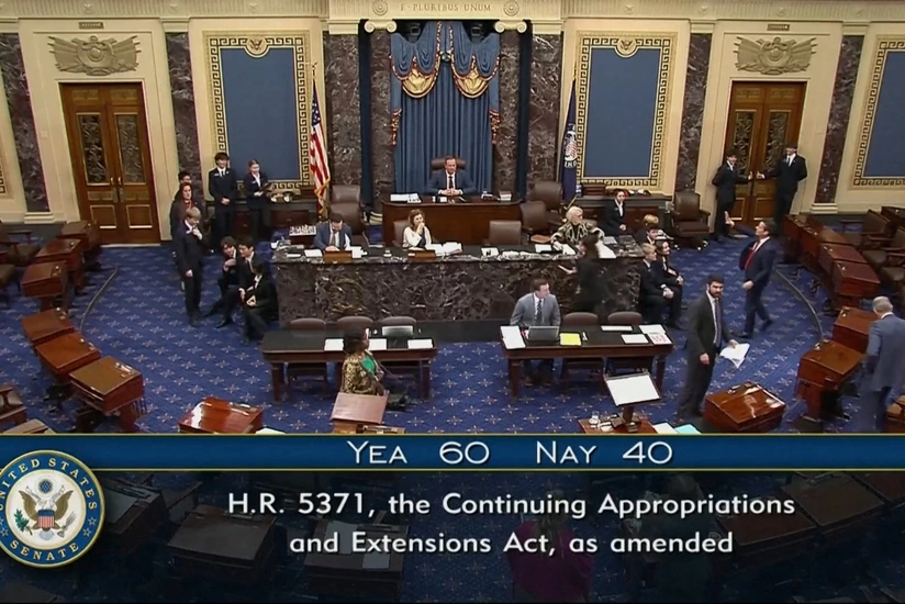 Сенат США поддержал законопроект о продолжении финансирования работы правительства