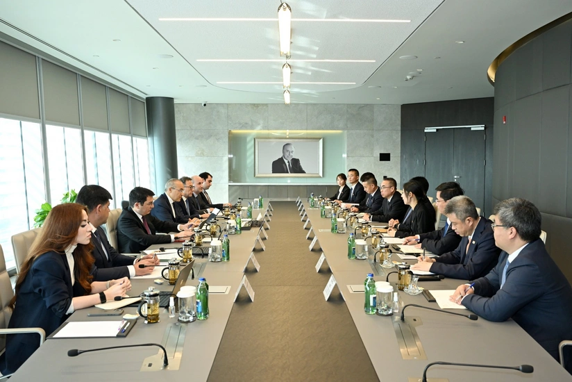 Azərbaycan Çin şirkəti ilə Birgə Yaşıl Enerji Sənaye Parkı layihəsinin perspektivlərini müzakirə edib