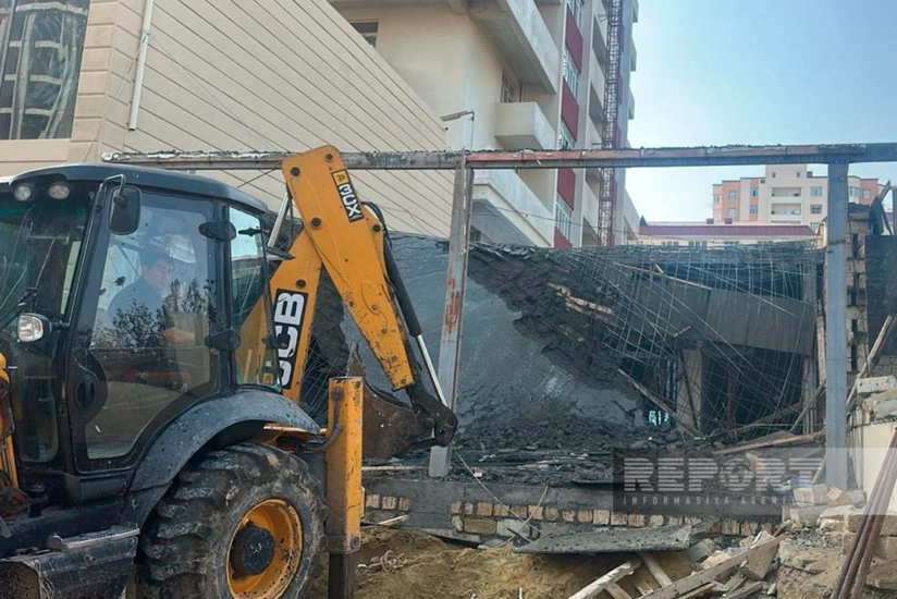 Sumqayıtda qanunsuz tikintinin qarşısı alınıb