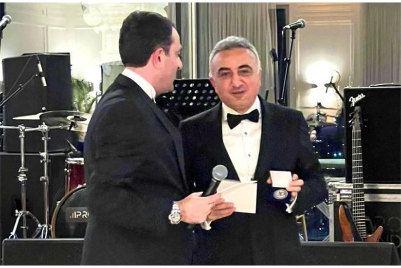 Анар Багиров награжден юбилейной медалью 20-летие Коллегии адвокатов Грузии