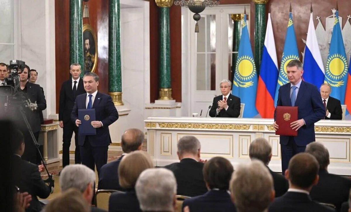 Казахстан и Россия подписали ряд межправительственных соглашений