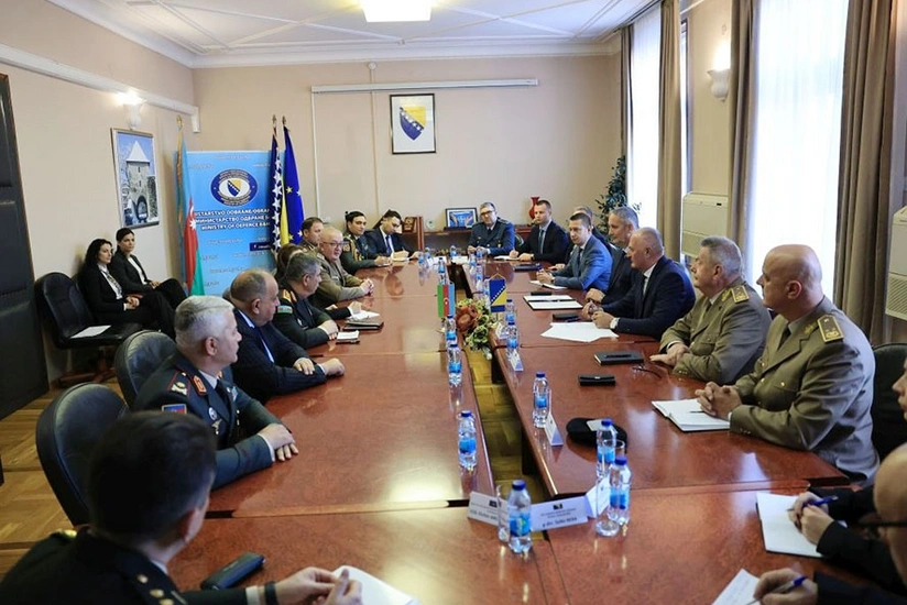 Azərbaycanla Bosniya və Herseqovina arasında hərbi əməkdaşlıq məsələləri müzakirə olunub